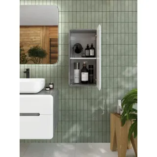 Шкаф ArtMax Genova AM-Genova-700-1A-SO-LN 70 см бетон лофт натуральный